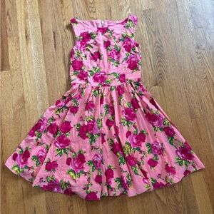 Floral Pink Betsey Johnson Dress
